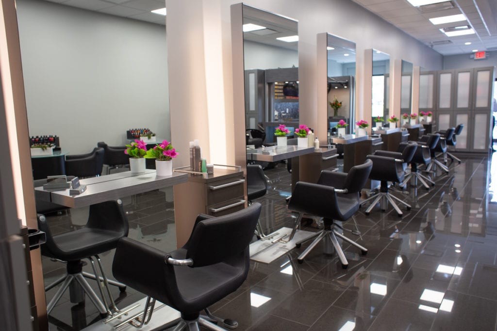 salon chairs